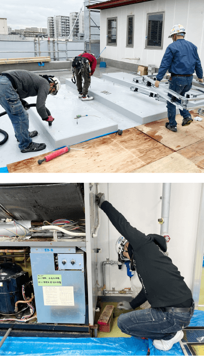 重量物据付工事の仕事について